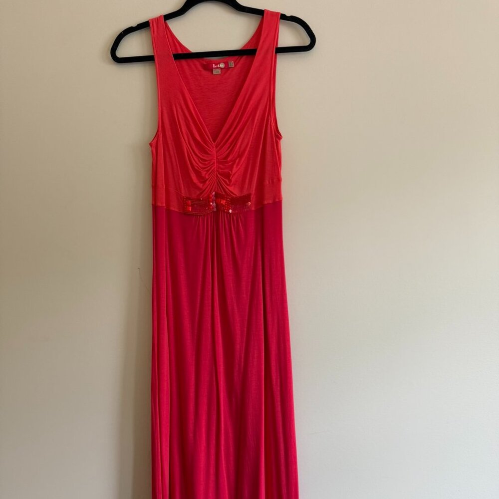 Boden Maxi Dress - Size US8R Red/Pink